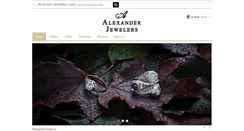 Desktop Screenshot of alexanderjewelers.net